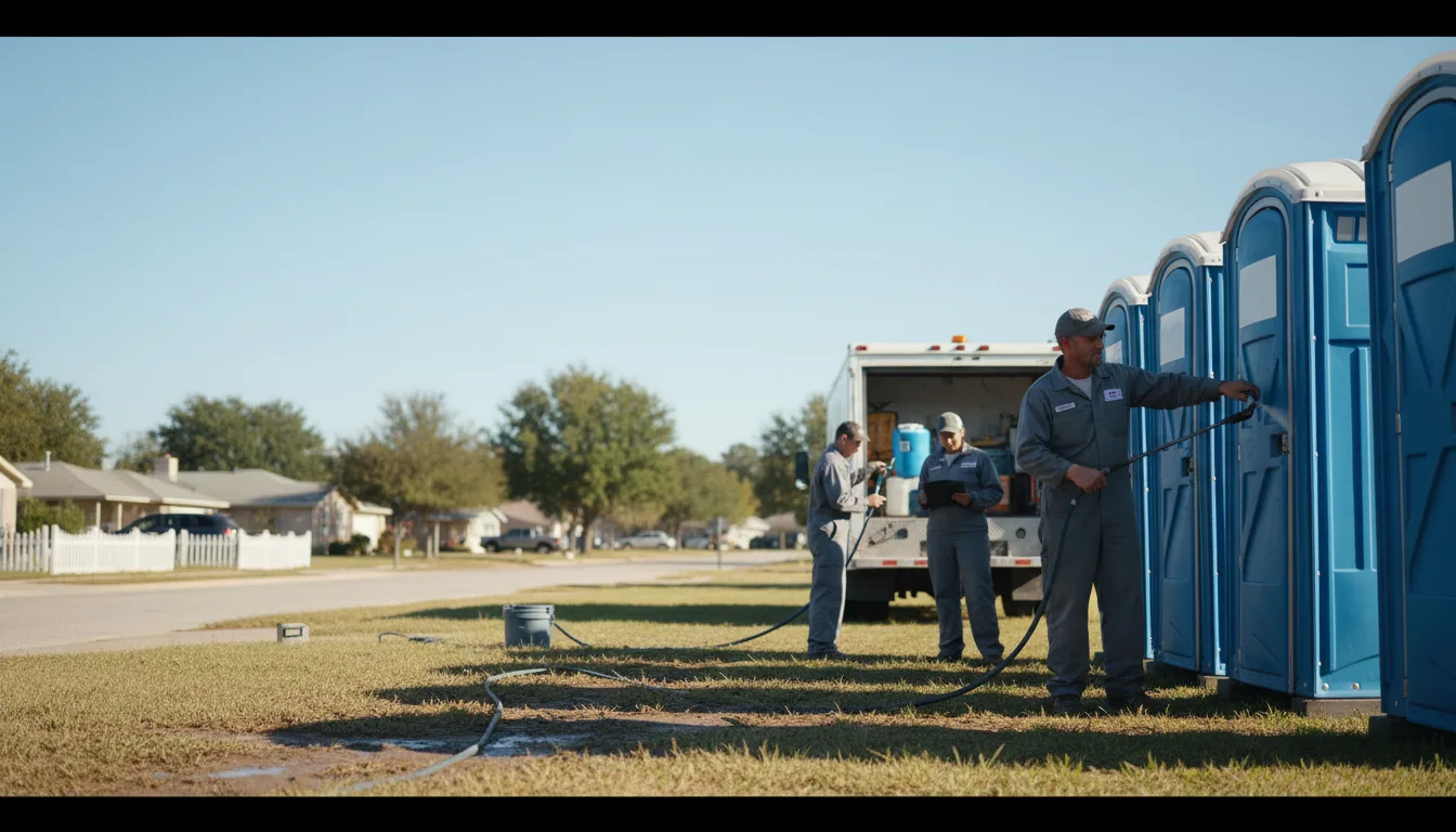 Long-Term Portable Toilet Rental in Cedar Vale, KS near me